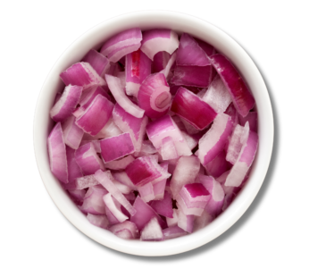Diced Red Onion (200g)